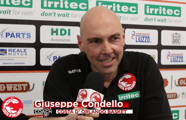 IRRITEC COSTA D’ORLANDO – Coach Condello: «Siamo cresciuti tanto, possiamo giocarcela con tutti»