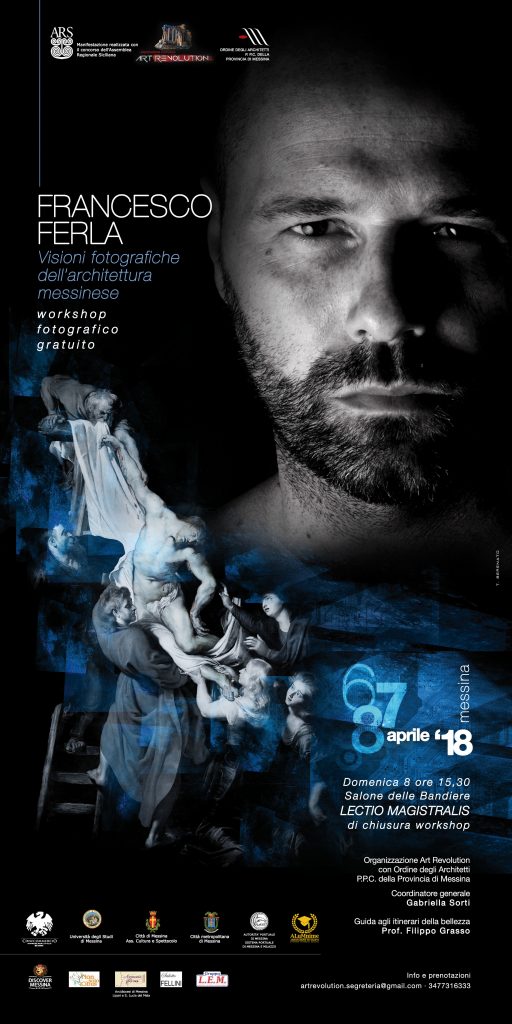 FRANCESCO FERLA – A Messina il suo workshop “Visioni fotografiche dell’architettura messinese”