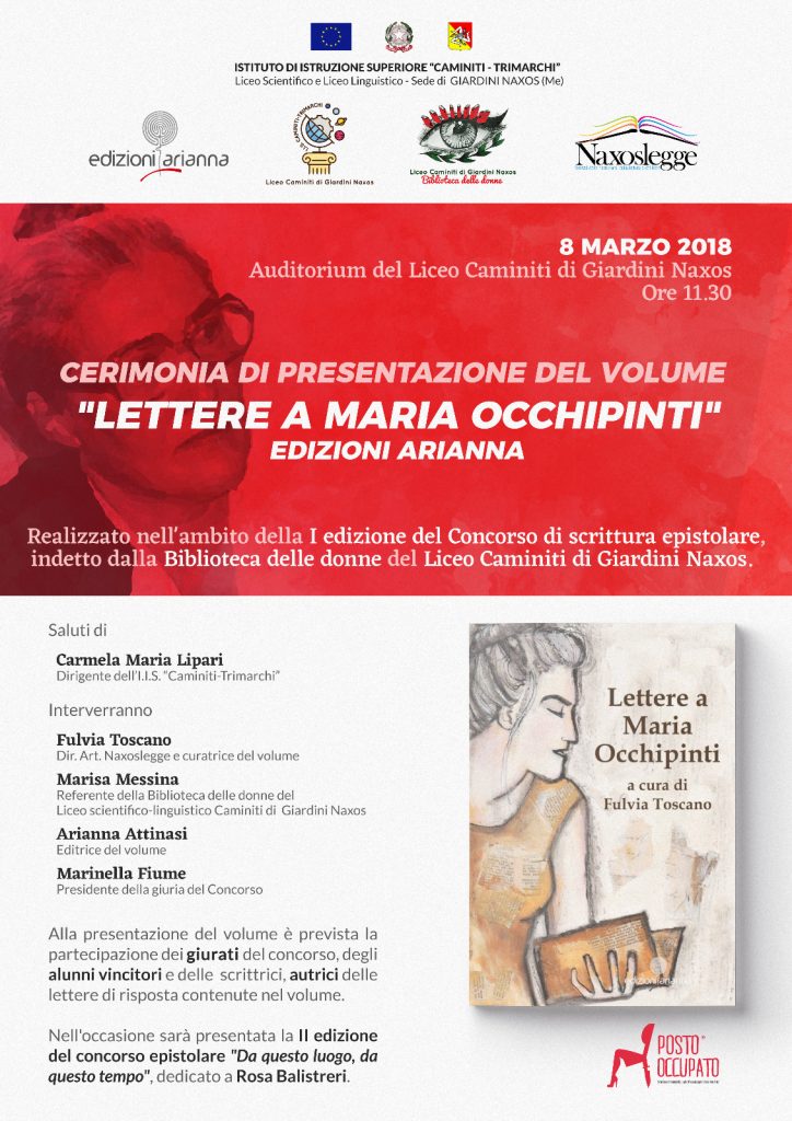 8 MARZO – Festa della donna particolare al Caminiti di Giardini Naxos
