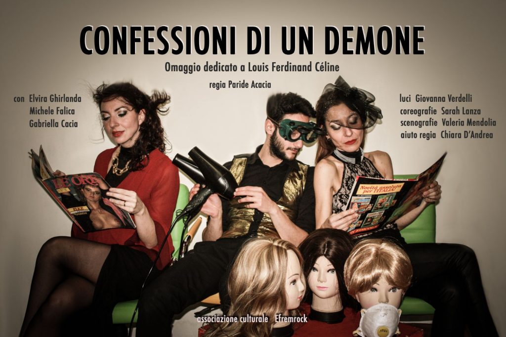 TEATRO – “Confessioni di un Demone” al Teatro dei Naviganti