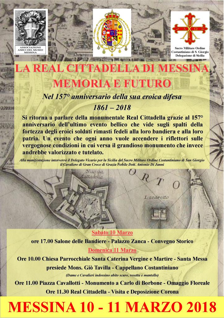 AMICI DEL MUSEO – La Real Cittadella di Messina:  Memoria e Futuro