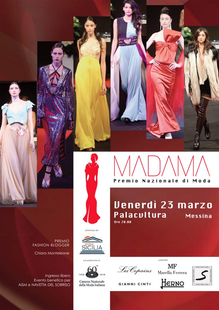 PREMIO MADAMA – Marella Ferrera, LesCopains, Herno, Cinti e Sarli: alta moda e design in passerella