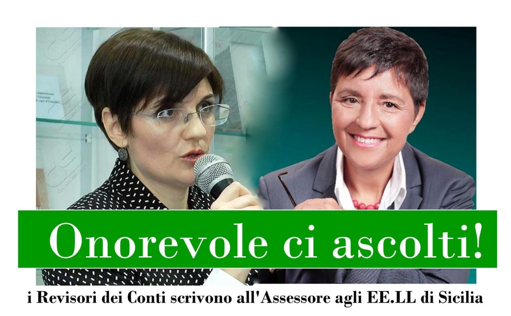 REVISORI DEI CONTI – Da Brolo un documento contenente istanze del comparto inviato all’Assessore alle Autonomie Locali On.le Bernadette Grasso