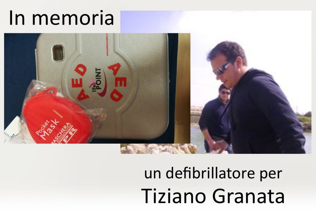 IN MEMORIA – Oggi “il regalo” di Tiziano Granata alla Comunità di Gliaca
