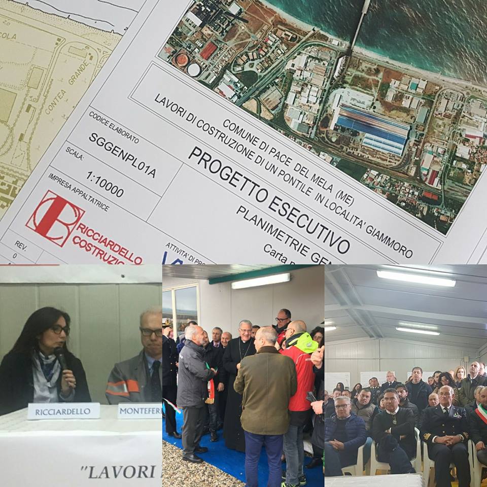 IL NUOVO PONTILE DI GIAMMORO – 40 posti di lavoro per gli operai edili nei prossimi due anni. Ma la struttura apre altre prospettive sul territorio