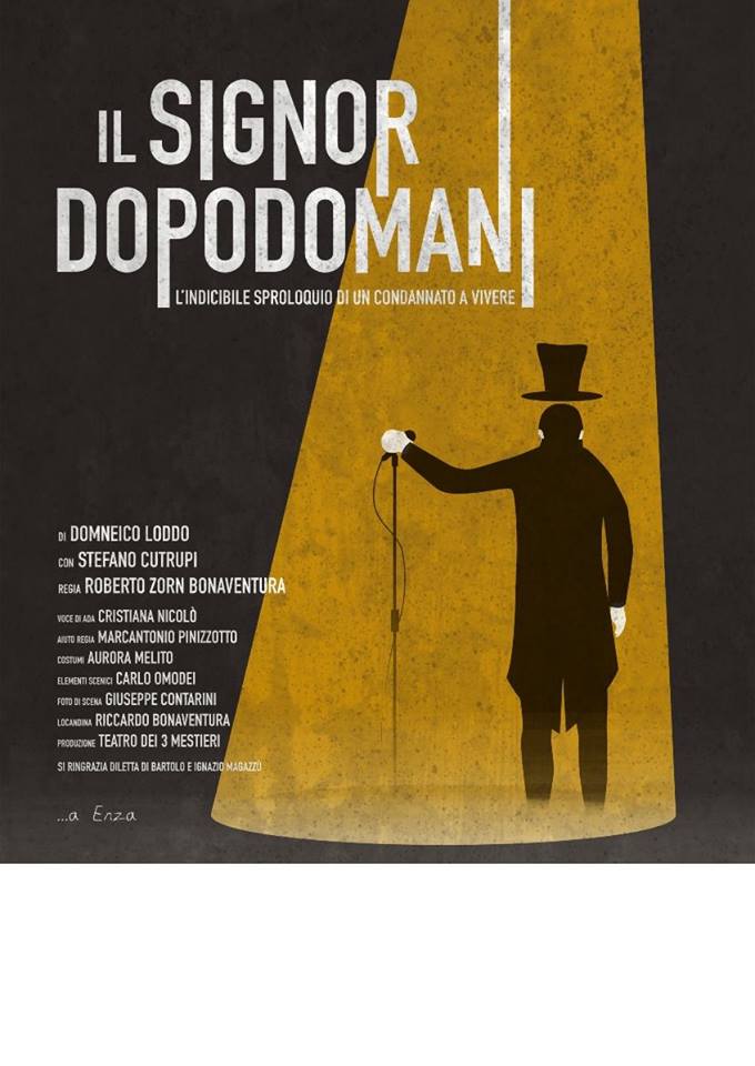 TEATRO – “Il signor dopodomani” ritorna al Teatro dei 3 Mestieri