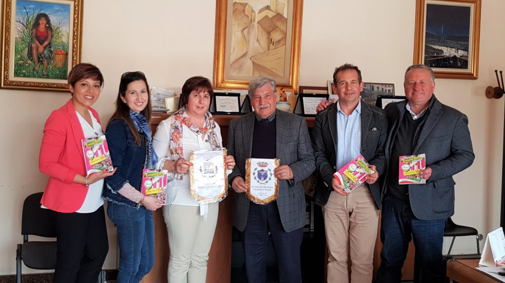COMUNI FIORITI – Consiglieri di Tusa in visita a Terme Vigliatore