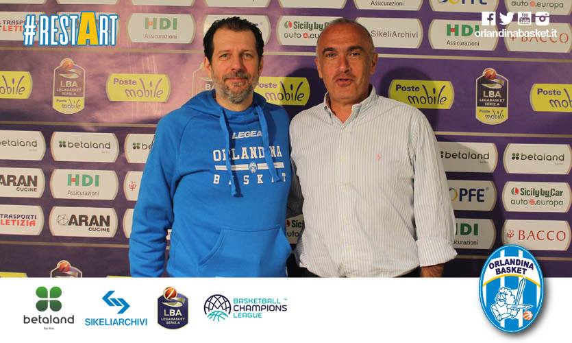 BASKET – Orlandina, Enzo Sindoni da il benvenuto a coach Mazzon