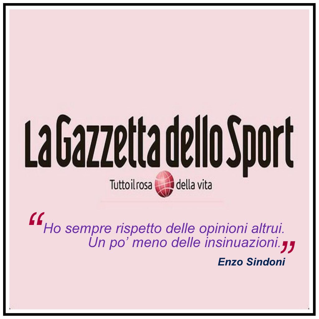 ENZO SINDONI – … semplici insinuazioni