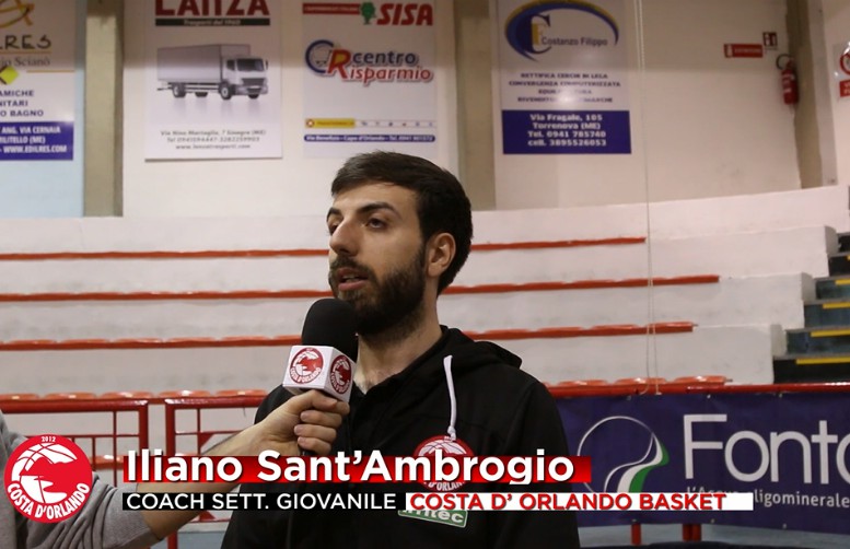 IRRITEC COSTA D’ORLANDO – Giovanili, il bilancio finale di coach Sant’Ambrogio