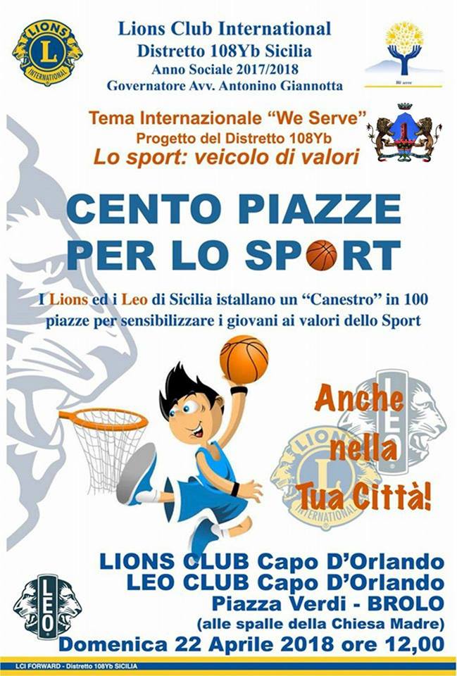 INIZIATIVE – Il Lions fa Canestro a Brolo
