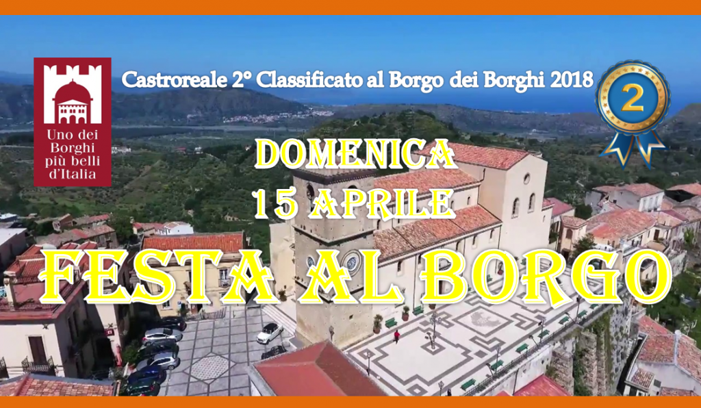CASTROREALE – 2° classificato al Borgo dei Borghi 2018
