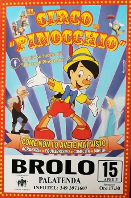 BROLO – Domenica al “Circo di Pinocchio”