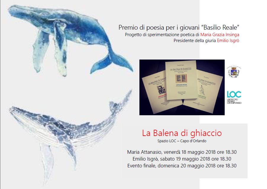 LA BALENA DI GHIACCIO  – Tre giorni di poesia chiudono l’edizione 2018
