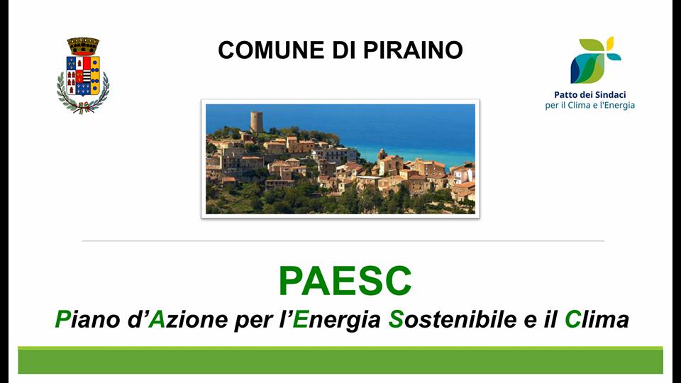 PAESC – Piraino… presente