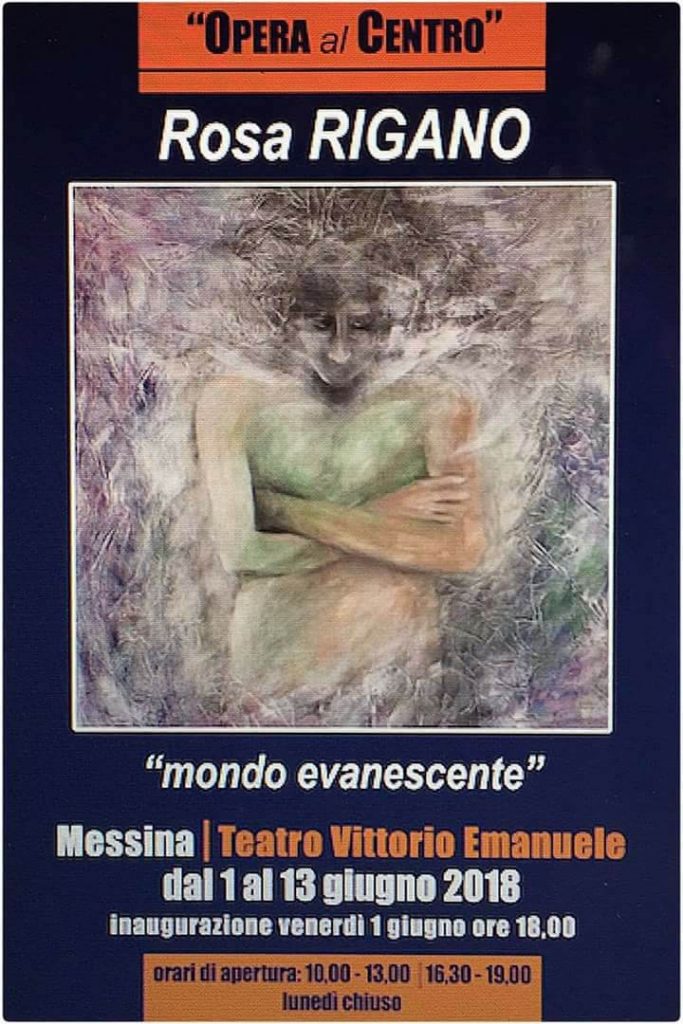 MOSTRE – Al Vittorio Emanuele “Mondo evanescente” di Rosa Rigano