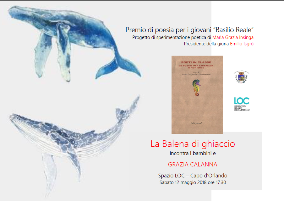 LA BALENA DI GHIACCIO – Incontro con i bambini e Grazia Calanna