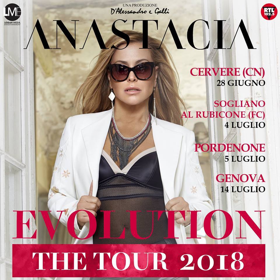MUSICA – Il  ritorno di Anastacia con “The Evolution Tour 2018”. Le date italiane