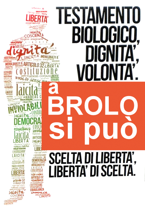 TESTAMENTO BIOLOGICO – Brolo, un passo avanti!