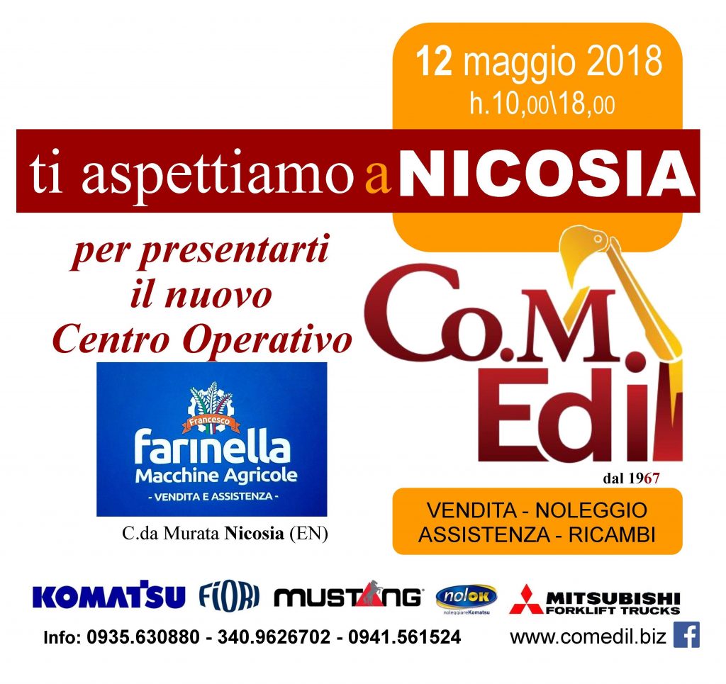 AZIENDE IN CRESCITA – Comedil & Farinella, a Nicosia, da oggi per dar più servizi al territorio