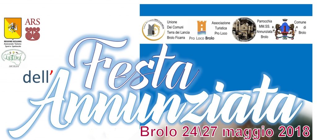 24\27 MAGGIO – Sarà Festa a Brolo
