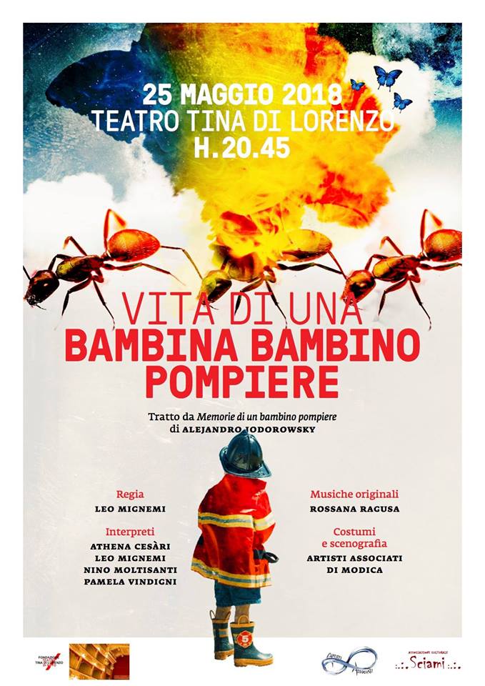 JODOROWSKY IN TEATRO – A Noto “Vita di una bambina bambino pompiere”