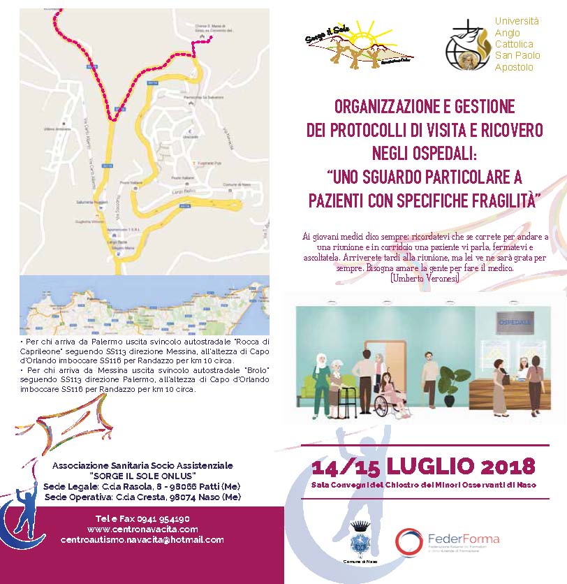 NASO – Convegno ‘Gestione dei protocolli di visita e ricovero negli ospedali’
