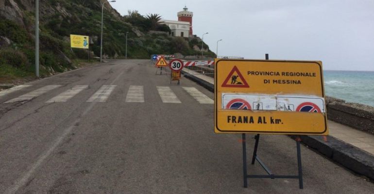 CAPO D’ORLANDO – Iniziati i lavori di ricostruzione del manto stradale della strada provinciale 147 di San Gregorio