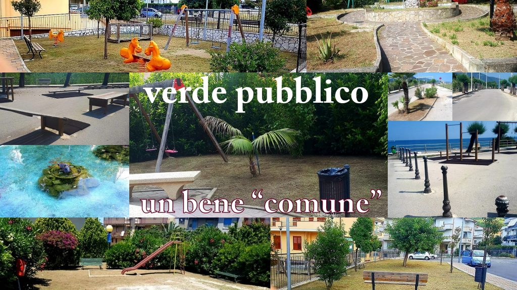 VERDE PUBBLICO – Punto di partenza per una paese più vivibile. Le villette a Brolo si rifanno il look