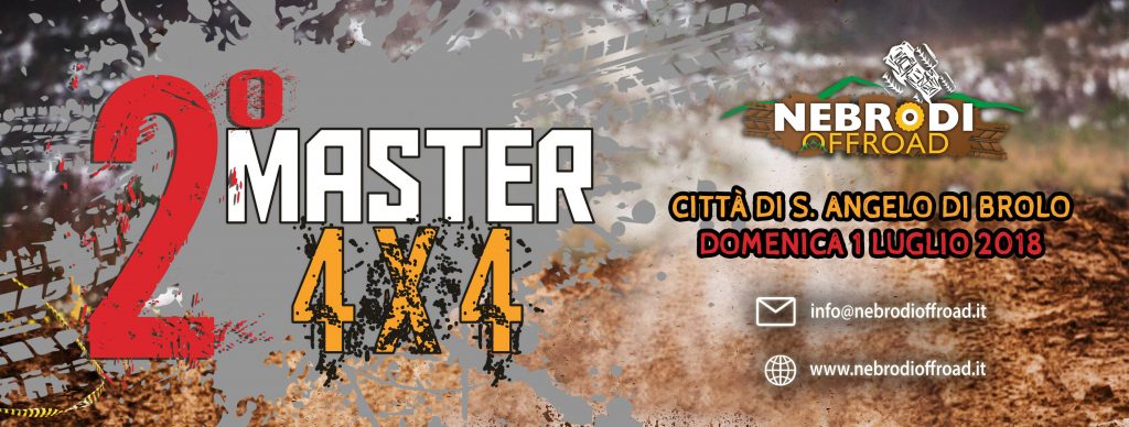 NEBRODI OFFROAD – Domenica il 2° Master 4×4 a Sant’Angelo di Brolo
