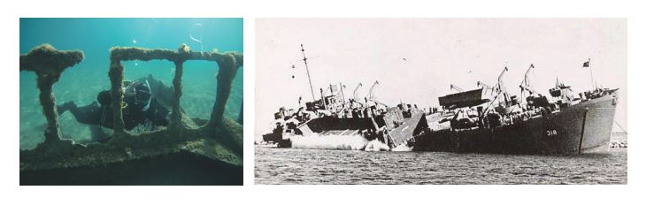 RELITTI E OPERAZIONE HUSKY – Ecco quel che resta dell’USS LST‐318 