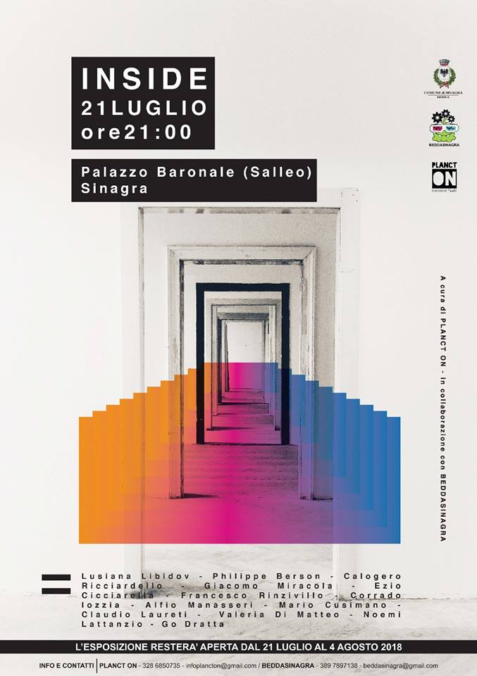 INSIDE… A SINAGRA – Dentro l’uomo, dentro la materia, dentro la natura, dentro l’emozione