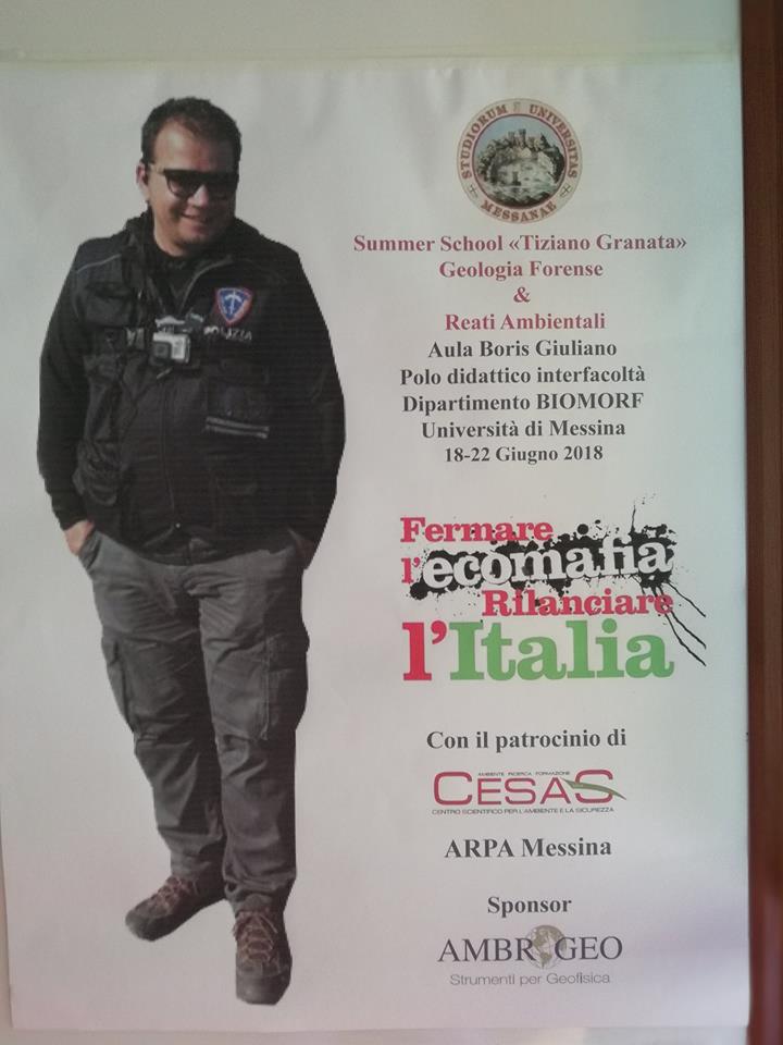 BILANCI E MEMORIA – Quelli della “Summer School Tiziano Granata Geologia Forense & Reati Ambientali”