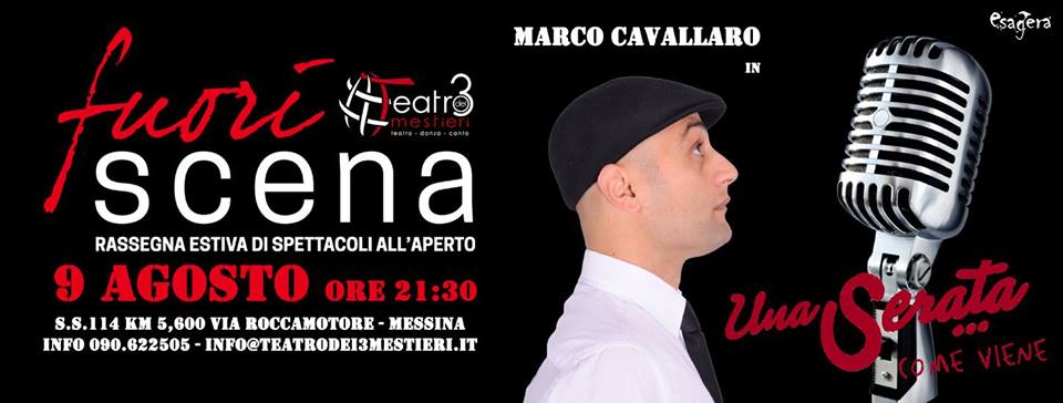 TEATRO – “Una serata… come viene” al Teatro dei 3 Mestieri