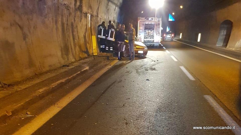 BROLO – Autostrada bloccata. Incidente gravissimo