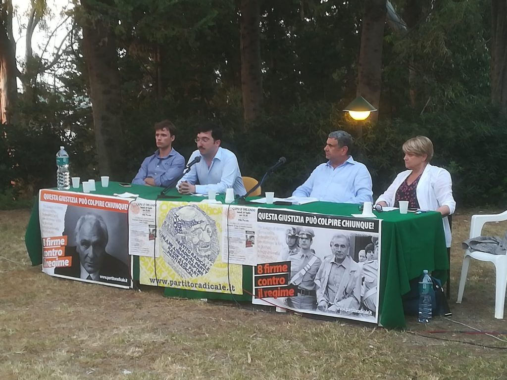 CAPO D’ORLANDO – A Villa Piccolo l’assemblea del Partito Radicale