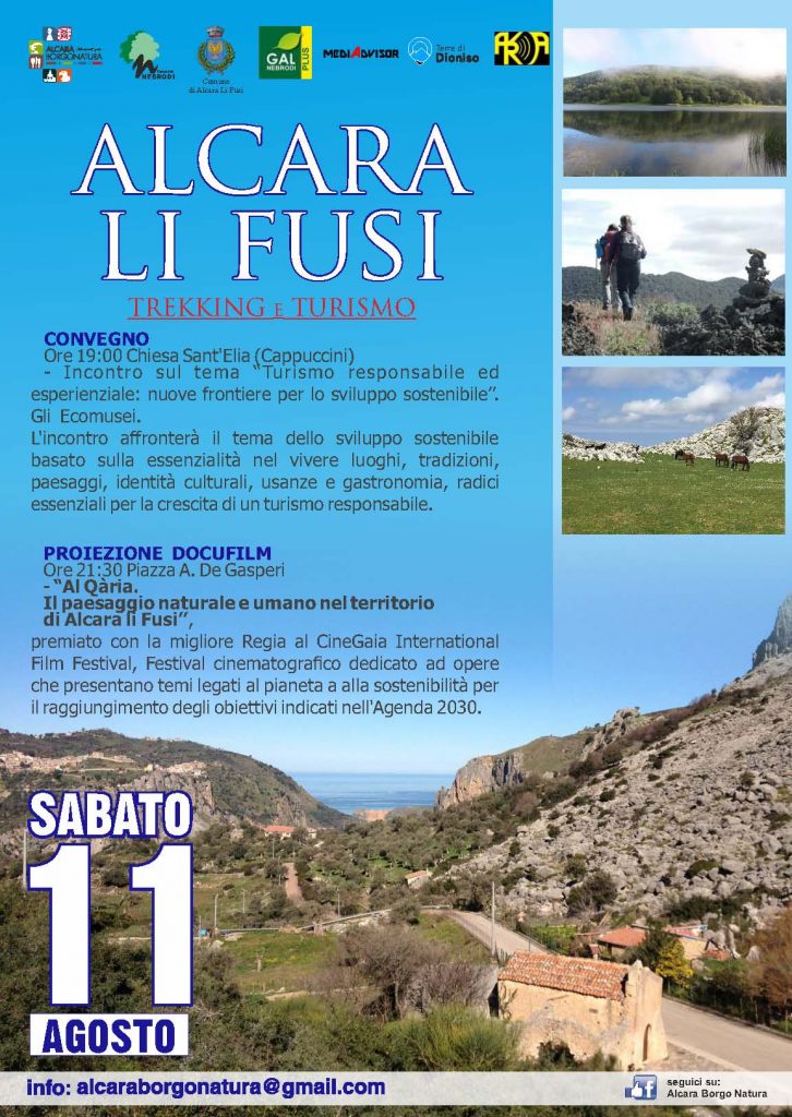 ALCARA LI FUSI  – “Al Qaria” per parlare di turismo responsabile e sviluppo sostenibile