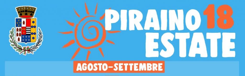 PIRAINO D’ESTATE – Il Calendario degli Eventi “Agosto-Settembre 2018”
