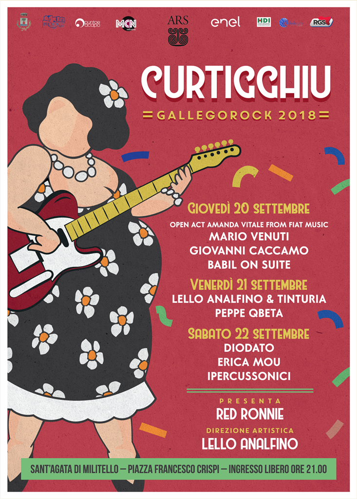 CURTIGGHIU GALLEGOROCK – A Sant’Agata Militello il meglio della musica popolare contemporanea siciliana