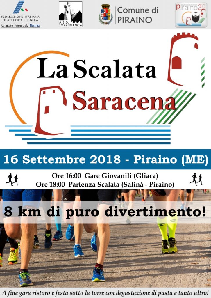 CORRERE –  Il 16 settembre, la 1^ Scalata Saracena