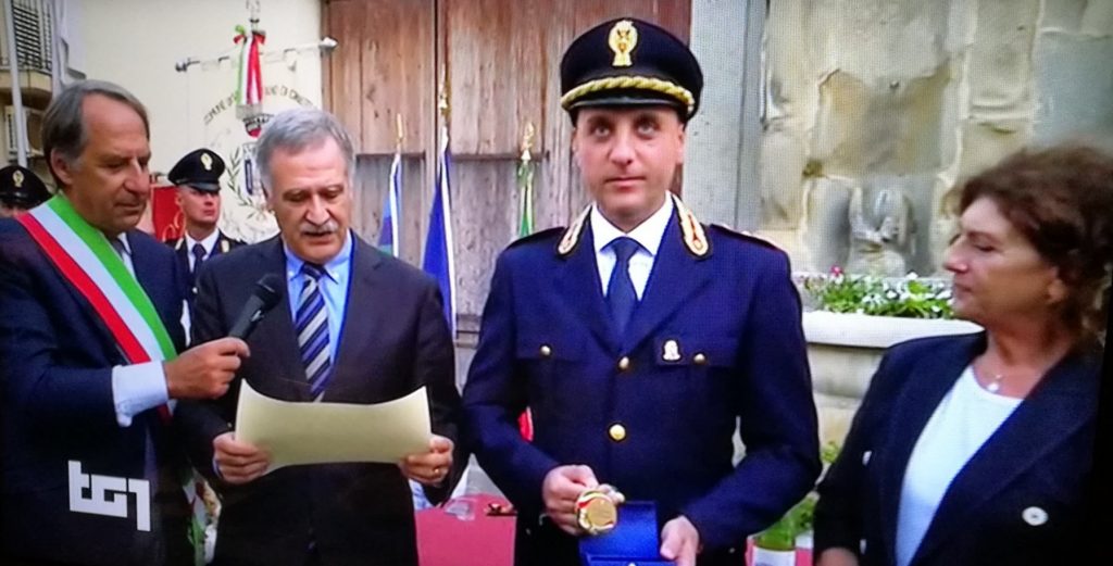 RICONOSCIMENTI – A Manganaro, capo della squadra dei vegetariani che non c’è più, il grazie dei sindaci nebroidei