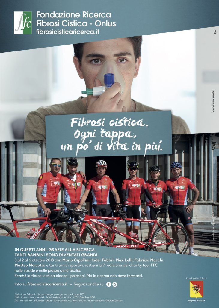 CAPO D’ORLANDO – Bike tour contro la fibrosi cistica, sabato la tappa orlandina