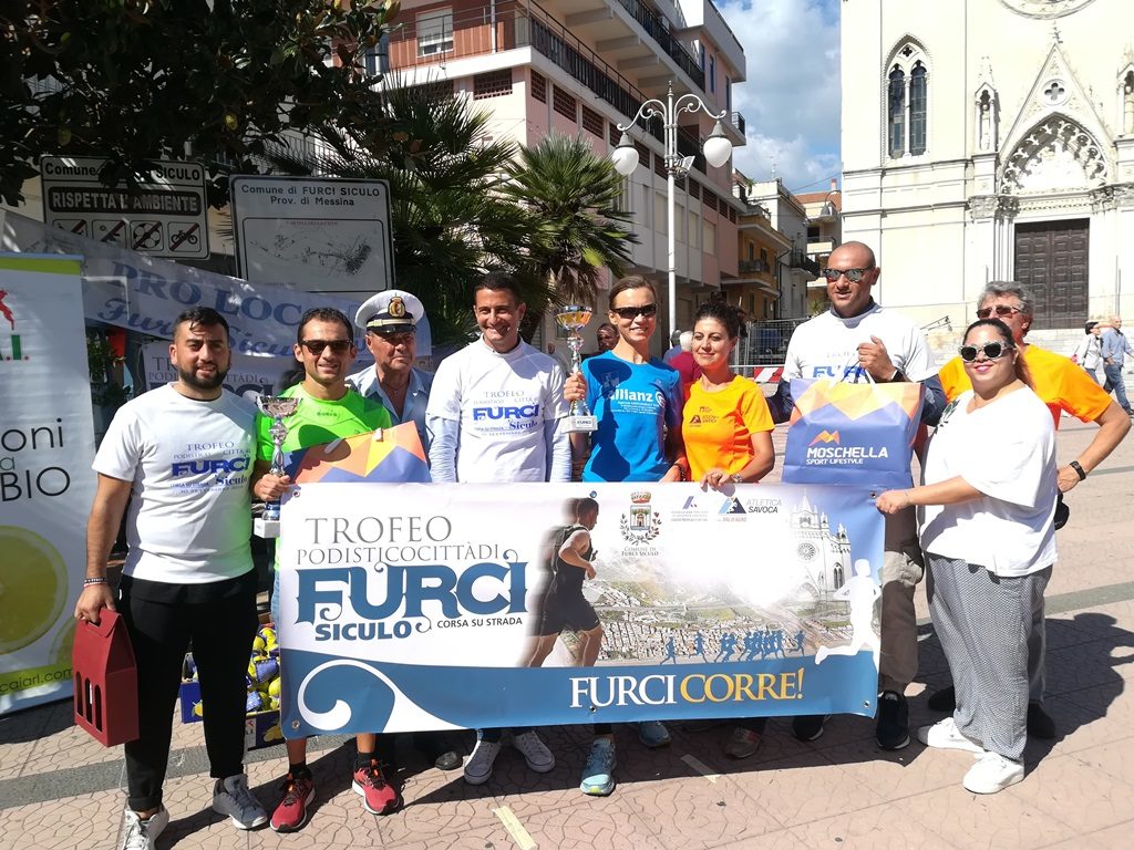 PODISMO – 1° Trofeo Podistico di Furci Siculo, nel segno di Zappia e Sukharyna