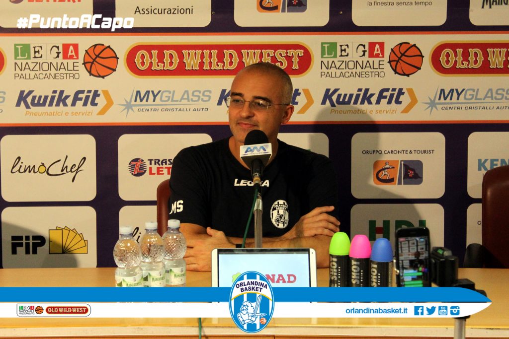 BASKET – Orlandina, Coach Marco Sodini: «Legnano squadra da rispettare. Dovremo essere bravi a dosare le forze»