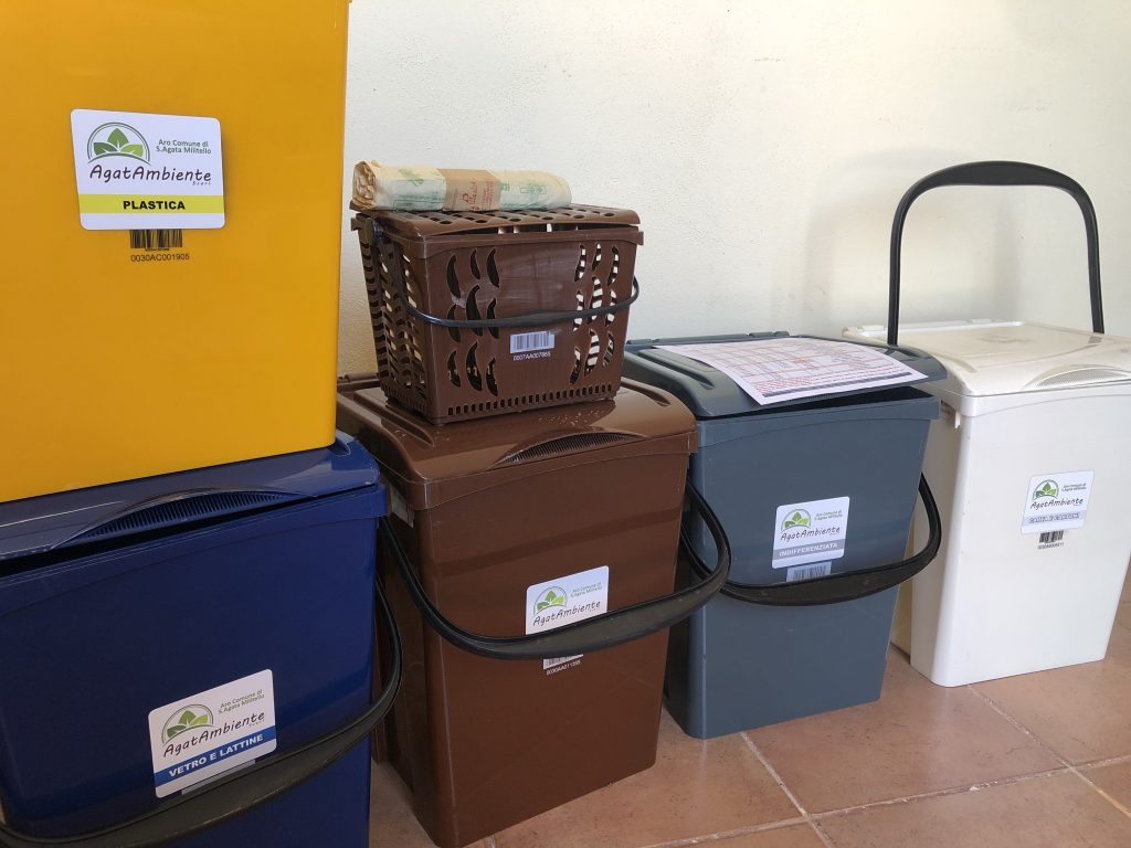 CAPO D’ORLANDO – Raccolta differenziata: venerdì il conferimento dell’indifferenziato, lunedì l’umido