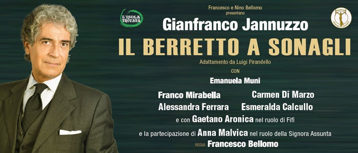 CAPO D’ORLANDO THEATER – Al via domani con Gianfranco Iannuzzo e “Il berretto a sonagli”
