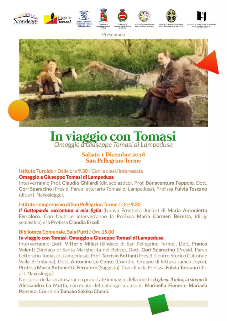 NAXOSLEGGE – Si chiude in bellezza il progetto “In viaggio con Tomasi”