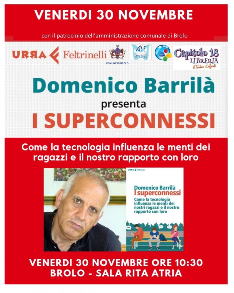 DOMENICO BARRILLA’ – Tra Brolo e Patti con “i Superconnessi”