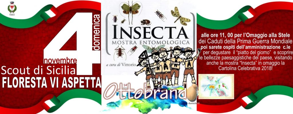FLORESTA – Il 3 e 4 novembre il fuori programma di Ottobrando