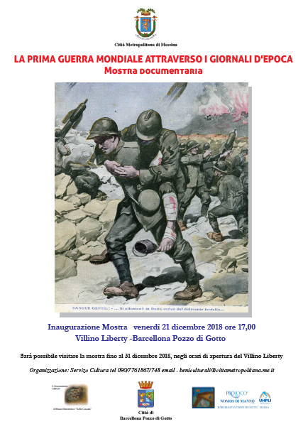 BARCELLONA – La Prima Guerra mondiale vista attraverso i giornali d’epoca